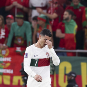 モロッコ戦の敗戦から一夜明けてポルトガルのC・ロナウドが今回のW杯が最後となることを明かした(写真・AP/アフロ）