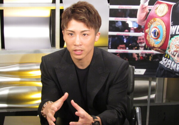 井上尚弥がWOWOWエキサイトマッチの収録でスーパーバンタム級で戦うべき4人の名前と将来的なフェザー級挑戦を表明