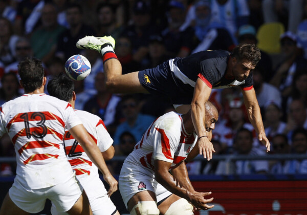 日本はアルゼンチンに27－39で敗れ2大会連続の8強はならなかったが、海外メディアは健闘を称えた（写真・ロイター/アフロ）