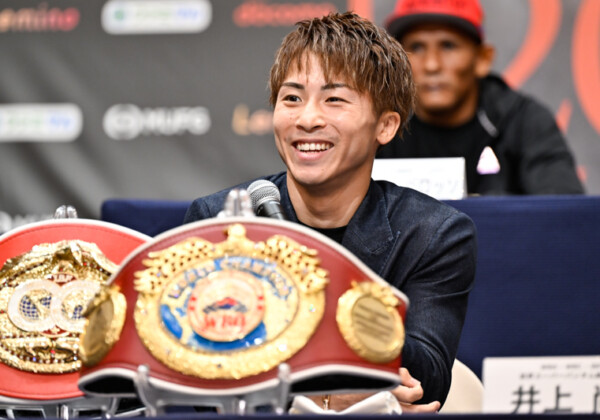 ドヘニー戦を3日後に控えた井上尚弥が意気込みを語る（写真・山口裕朗）