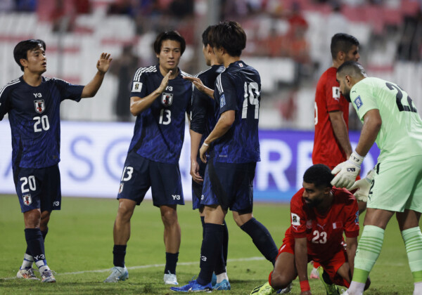 Ｗ杯アジア最終予選で森保ジャパンは敵地のバーレーン戦に5－0圧勝（写真・ロイター/アフロ）