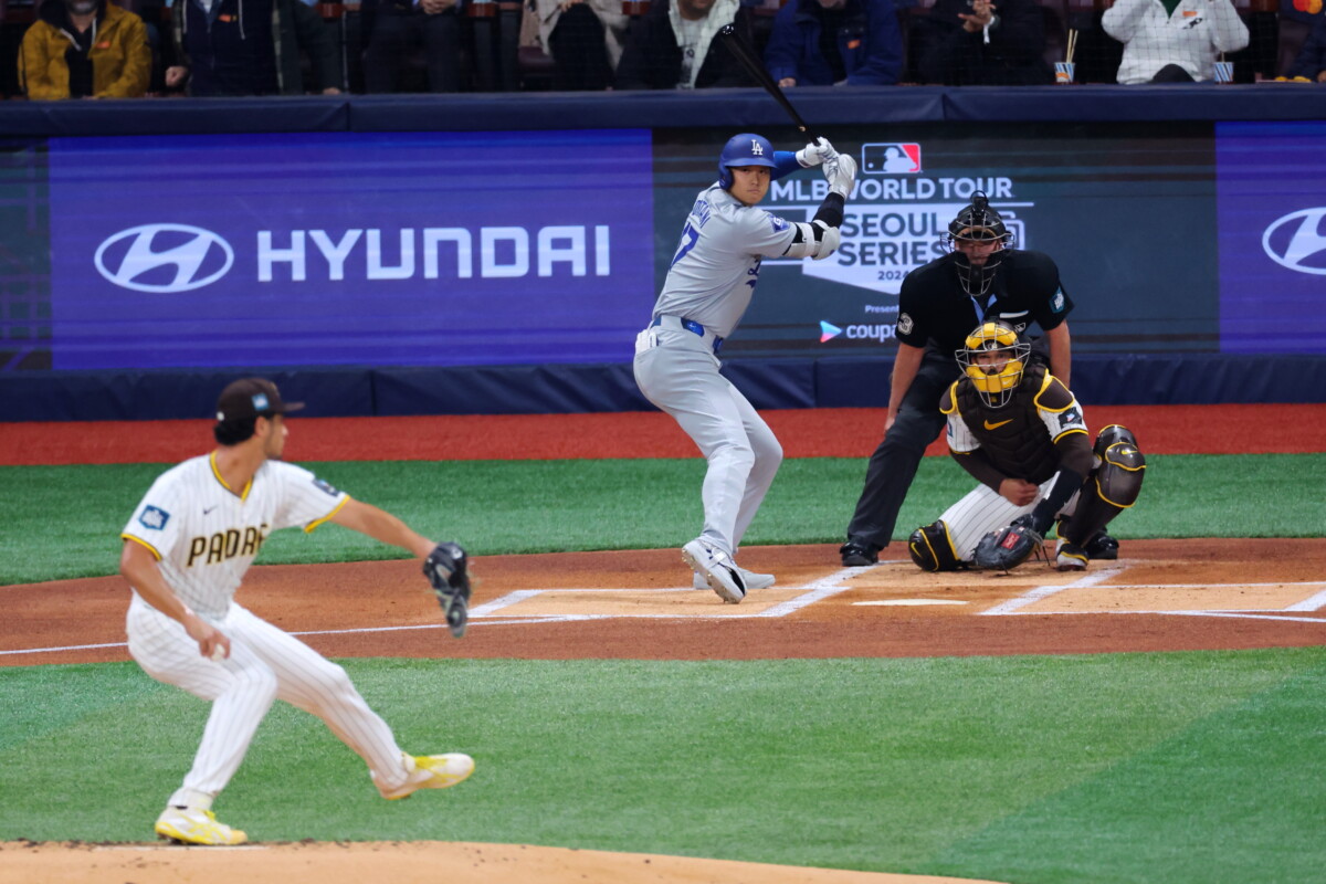 大谷翔平vsダルビッシュ有の対決がディビションシリーズの行方を左右する（写真は3月の韓国シリーズ：西村尚己/アフロスポーツ）