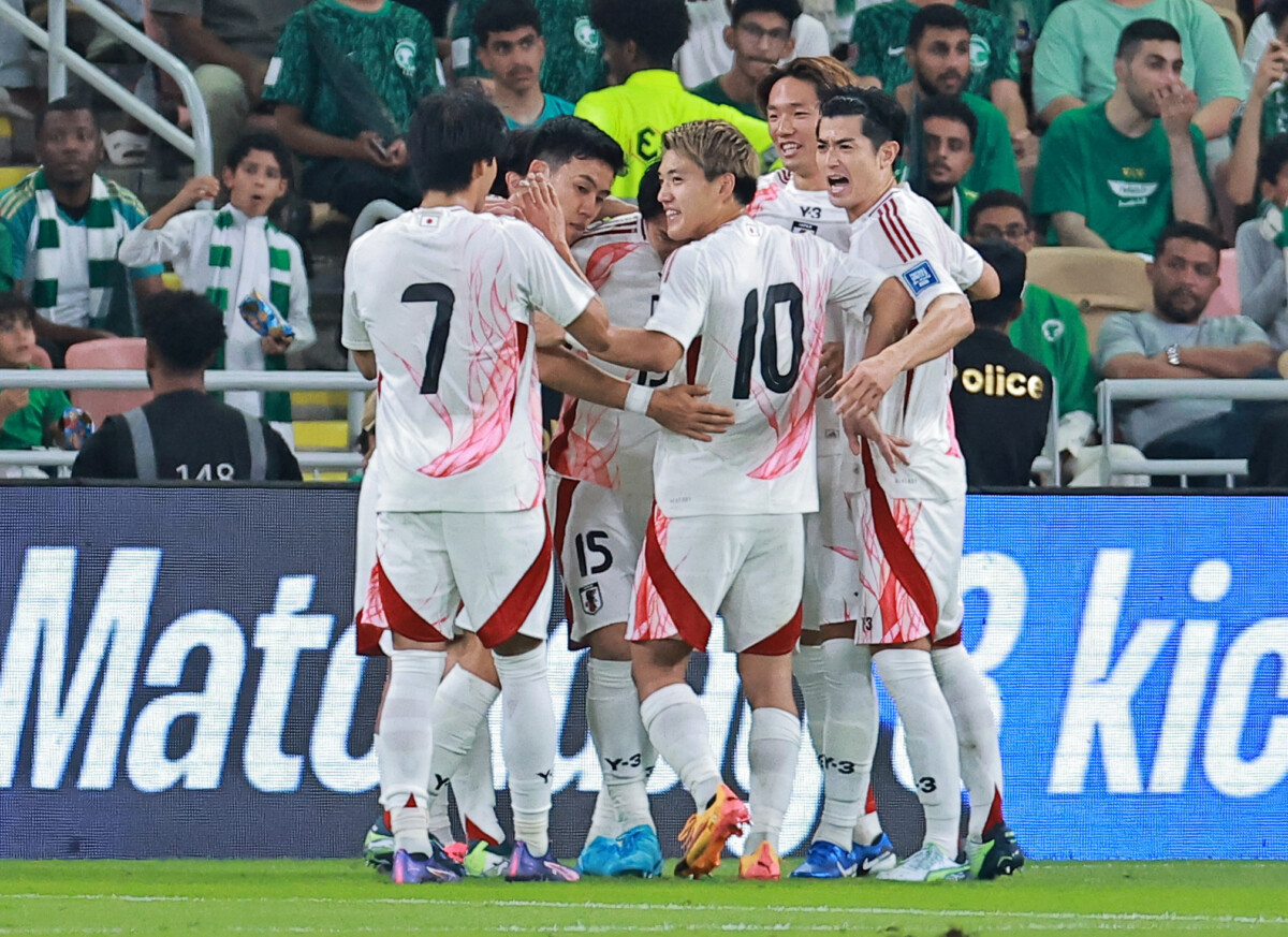 森保ジャパンはW杯アジア最終予選の敵地でのサウジアラビア戦に2－0勝利した（写真・ロイター/アフロ）