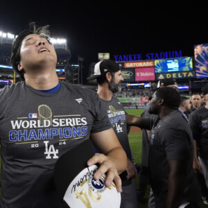 大谷翔平がドジャース移籍1年目で悲願の世界一を手にした（写真・AP/アフロ）