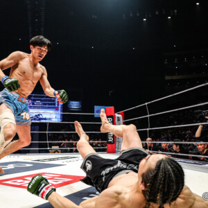 IQレスラーの長男の桜庭大世がRIZINで実績のある矢地を相手に衝撃のMMAデビュー（RIZIN FF)