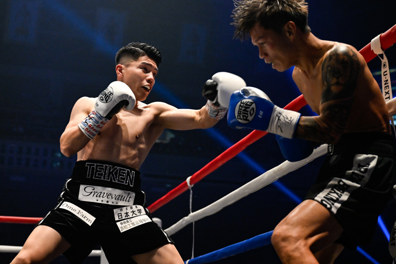 世界選手権金メダリストの坪井智也が衝撃デビューを飾る（写真・山口裕朗）