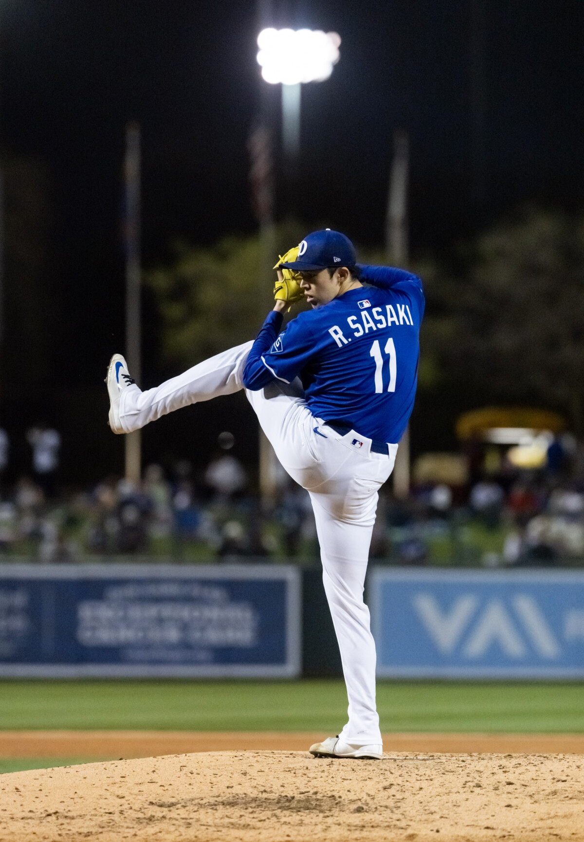 ドジャースの佐々木朗希がオープン戦で無失点デビュー（写真・ロイター/アフロ）