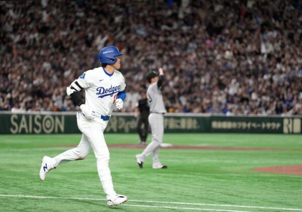 大谷翔平が巨人戦で戸郷から衝撃の凱旋2ラン（写真：Imagn/ロイター/アフロ）