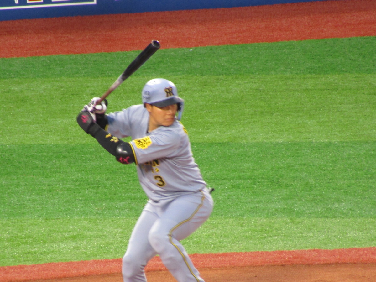 阪神大山の今季1号が決勝点となった