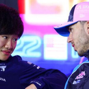 角田裕毅のレッドブルでの成功をピエール・ガスリー（右）が約束(写真は2023年・Getty Images / Red Bull Content Pool)