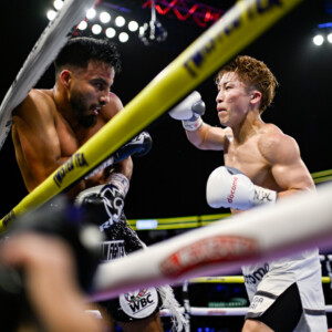 井上尚弥がカルデナスに逆転の8回TKO勝利（写真・山口裕朗）