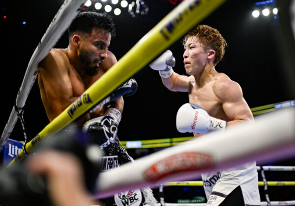 井上尚弥がカルデナスに逆転の8回TKO勝利（写真・山口裕朗）