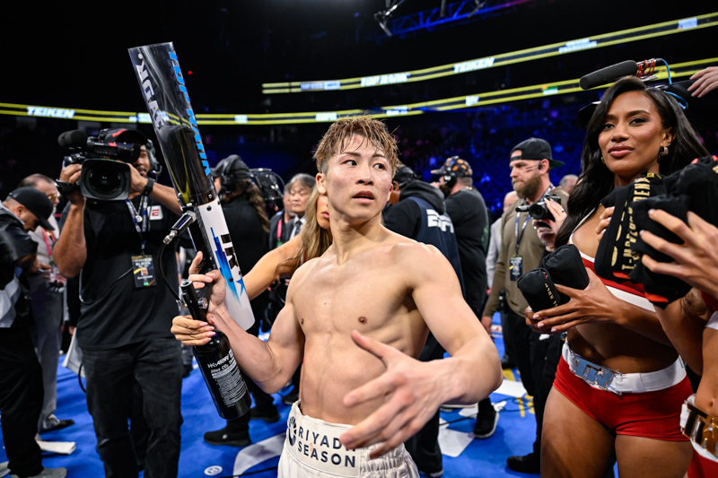 米ラスベガス決戦でインパクトを残した井上尚弥だがパウンド・フォー・パウンド1位返り咲きはならず(写真・山口裕朗)