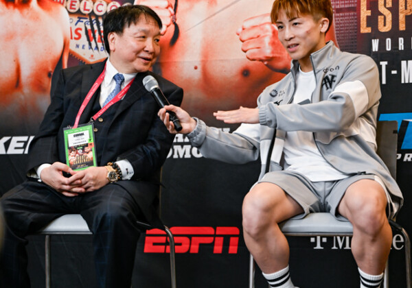 井上尚弥の発言を大橋会長が援護（写真・山口裕朗）