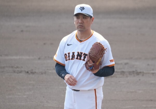 巨人の田中将大が広島戦でも3回8安打3失点でノックアウト…無期限2軍落ちを告げられた（資料写真・黒田史夫）