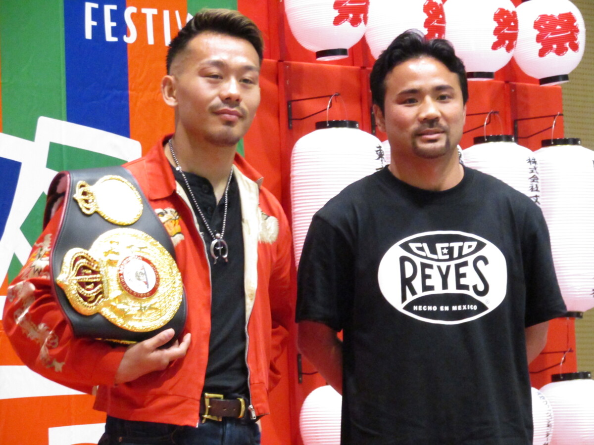 WBA世界バンタム級王者、堤聖也(左)の休養王者が認定された。正規王者に昇格するアントニオ・バルガスに比嘉大吾(右)が7月に横浜で挑むことになりそうだ