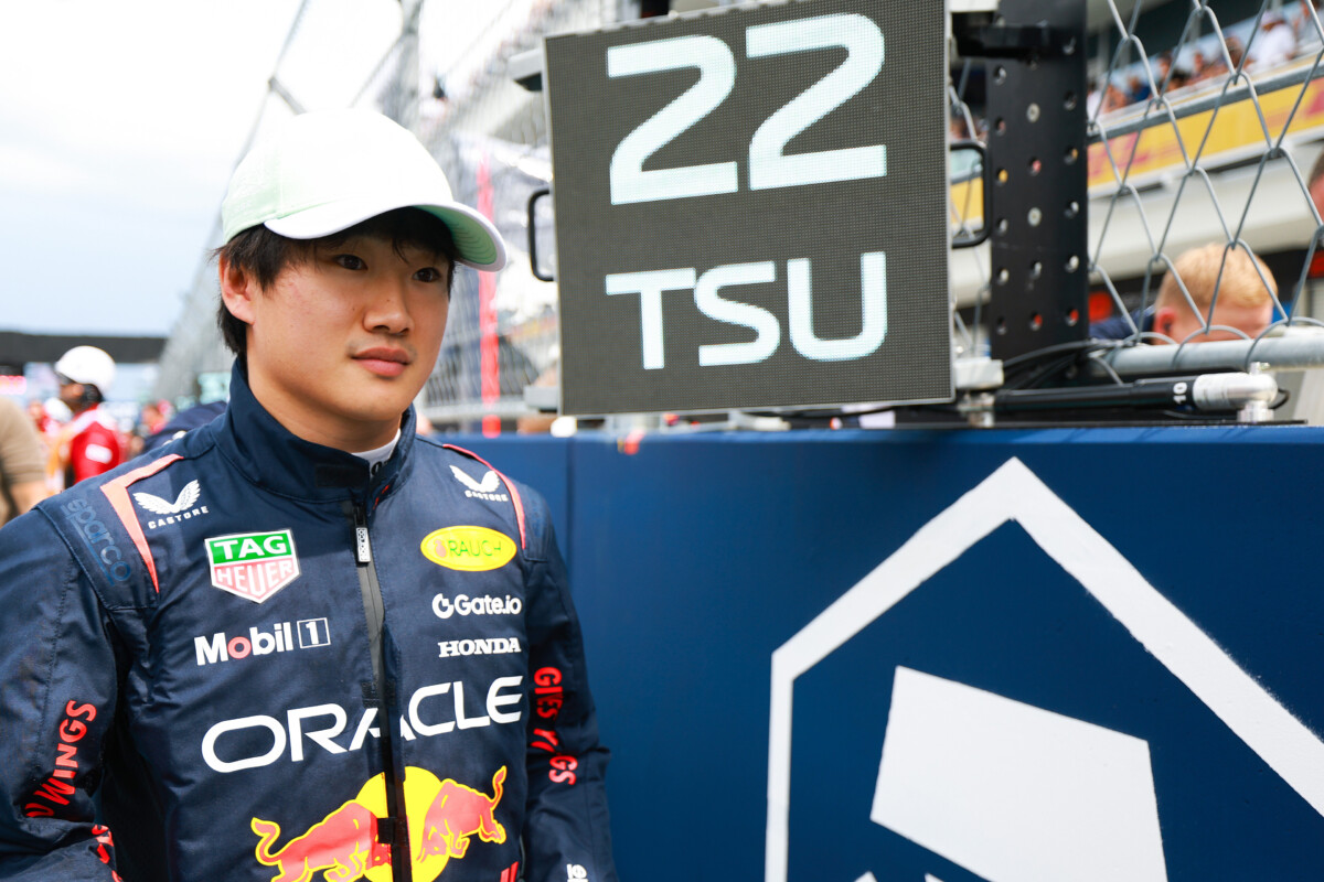 レッドブルの角田裕毅がマイアミGP決勝で10位入賞を果たす(写真・Getty Images / Red Bull Content Pool)