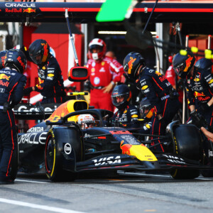 モナコGPで角田裕毅は1周目ピットインの奇策に打って出たが裏目に（写真・Getty Images / Red Bull Content Pool)