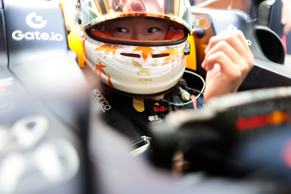 レッドブル角田裕毅がスペインGP初日のFP2で13番手と出遅れた(写真・Getty Images / Red Bull Content Pool)