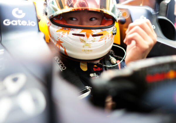 レッドブル角田裕毅がスペインGP初日のFP2で13番手と出遅れた（写真・Getty Images / Red Bull Content Pool)