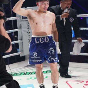 王者のレオが2－0判定で亀田和毅を退けて辛くも初防衛に成功（写真提供・ボクシングモバイル）