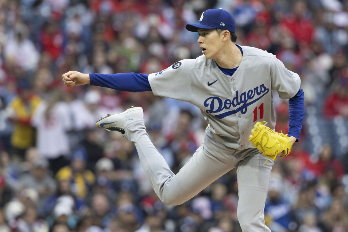 ドジャースの佐々木朗希がわずか8試合の先発でインピンジメント症候群による負傷者リスト入り(写真・AP/アフロ)