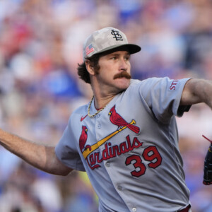 ドジャースの緊急トレード補強候補に元巨人のカージナルス右腕であるマイコラスが浮上（写真・AP/アフロ）