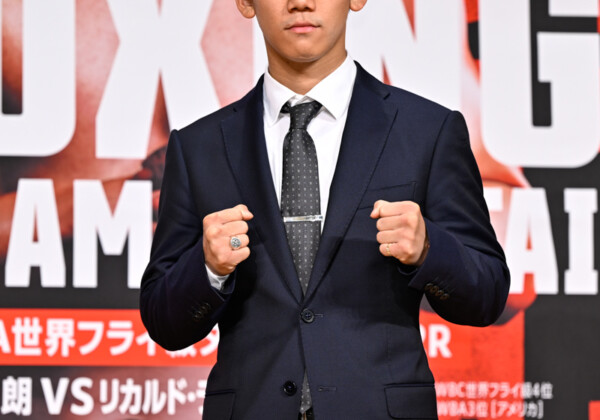プロ10戦目でWBA世界ライトフライ級王座に挑む高見亮介（写真・山口裕朗）