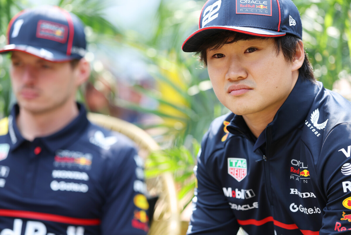カナダGPで角田裕毅は記念の通算100レース目(写真・Getty Images / Red Bull Content Pool)