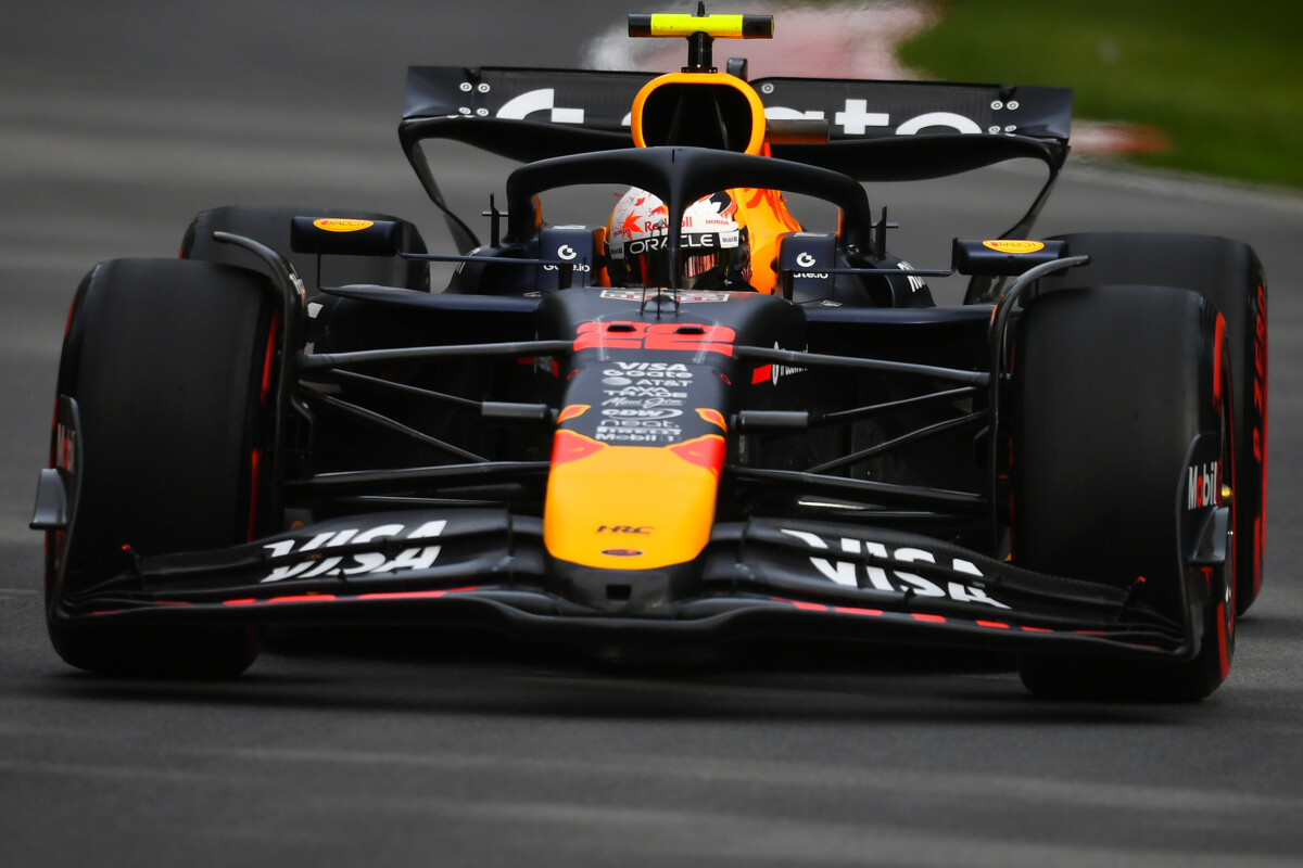 レッドブル角田裕毅のカナダGPフリー走行2回目は15番手(写真・Getty Images / Red Bull Content Pool)