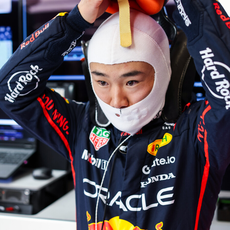 レッドブル角田裕毅がオーストリアGPのフリー走行2回目で7番手（写真・Getty Images / Red Bull Content Pool)