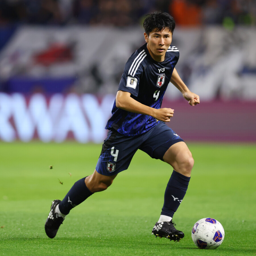 森保監督がテストした中で最も存在感を示したのが鈴木淳之介だった（写真：YUTAKA/アフロスポーツ）