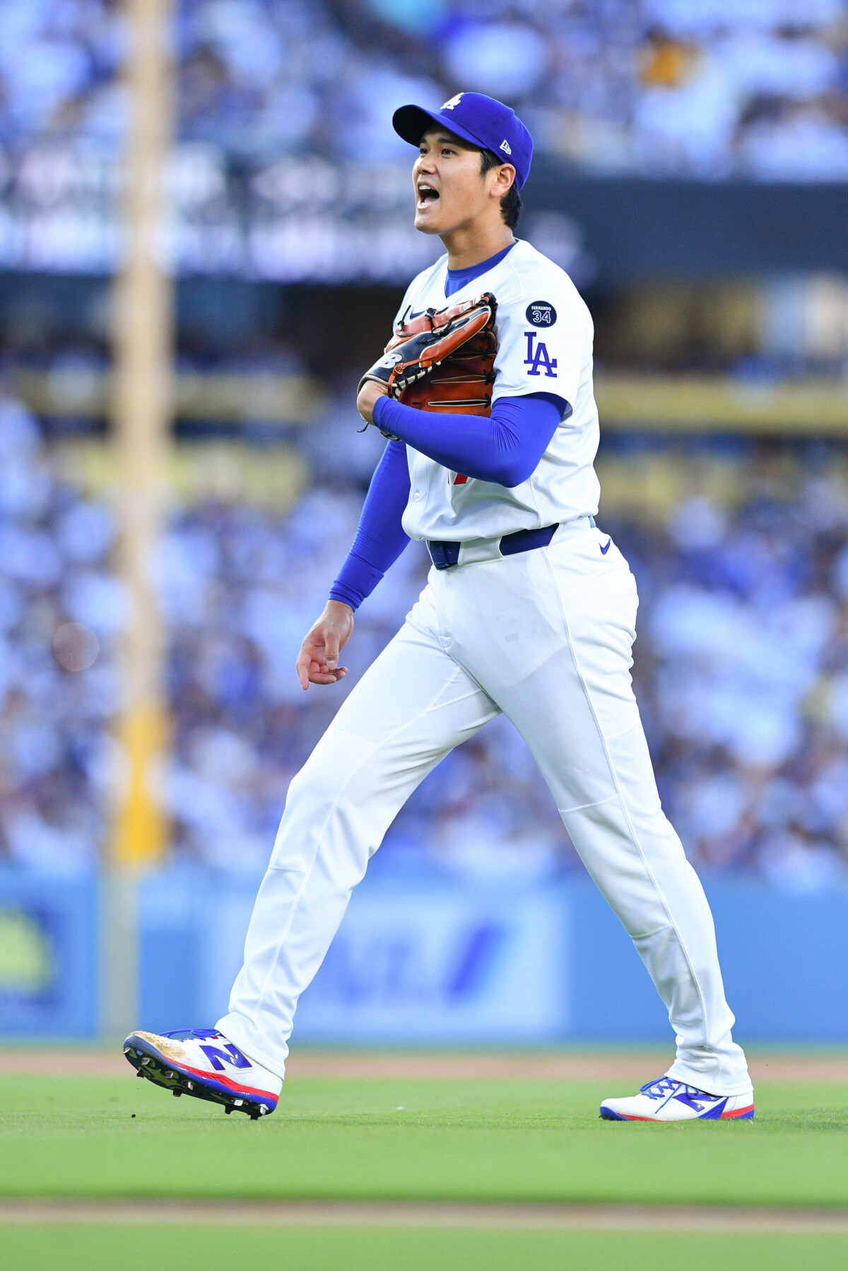 大谷翔平がパドレス戦で663日ぶりに復帰マウンド。1イニングを投げて2安打1失点だった(写真・アフロ)