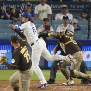 大谷翔平が元阪神のスアレスから"報復死球"受けるも神対応で乱闘を回避（写真・AP/アフロ）