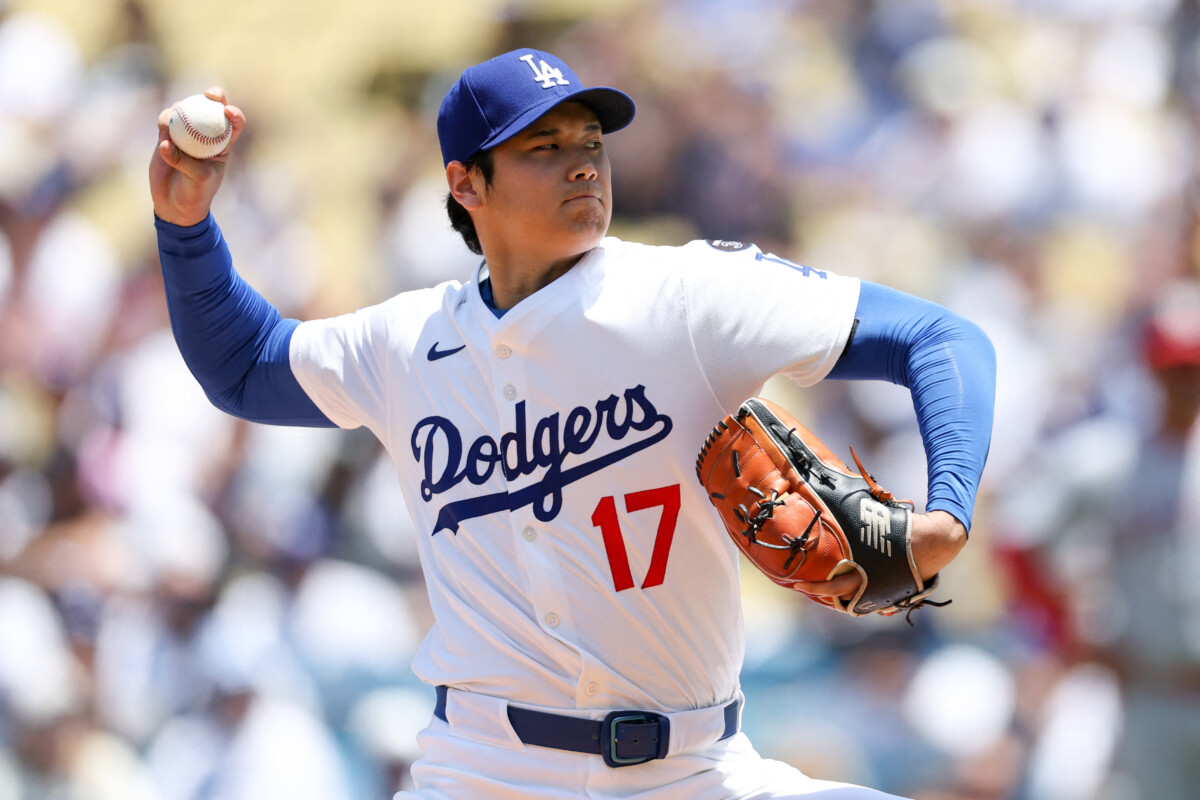 復帰後2度目の“リアル二刀流"となった大谷は1回を2三振無失点(写真:Imagn/ロイター/アフロ)