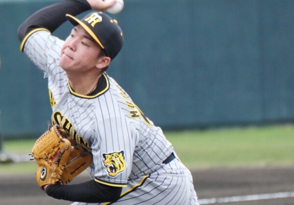 エースの村上頌樹も踏ん張れずに今季2敗目（過去の資料写真・黒田史夫）