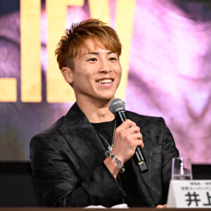 井上尚弥の9.14名古屋でのWBA暫定王者アフマダリエフとの団体内統一戦が正式発表された（写真・山口裕朗）