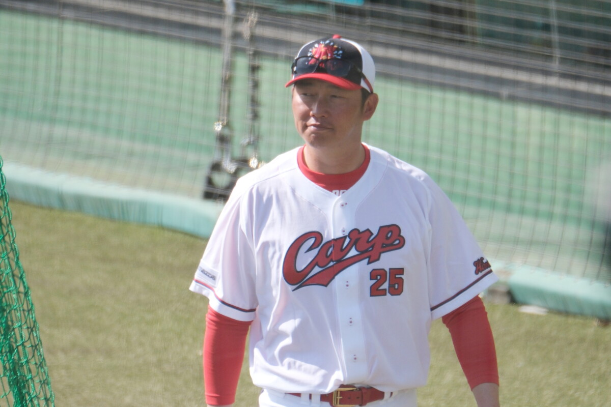 広島の新井監督のタクトも空回り?!阪神に10連勝を許した(資料写真・黒田史夫)
