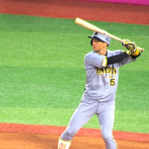 近本は3安打２打点の活躍