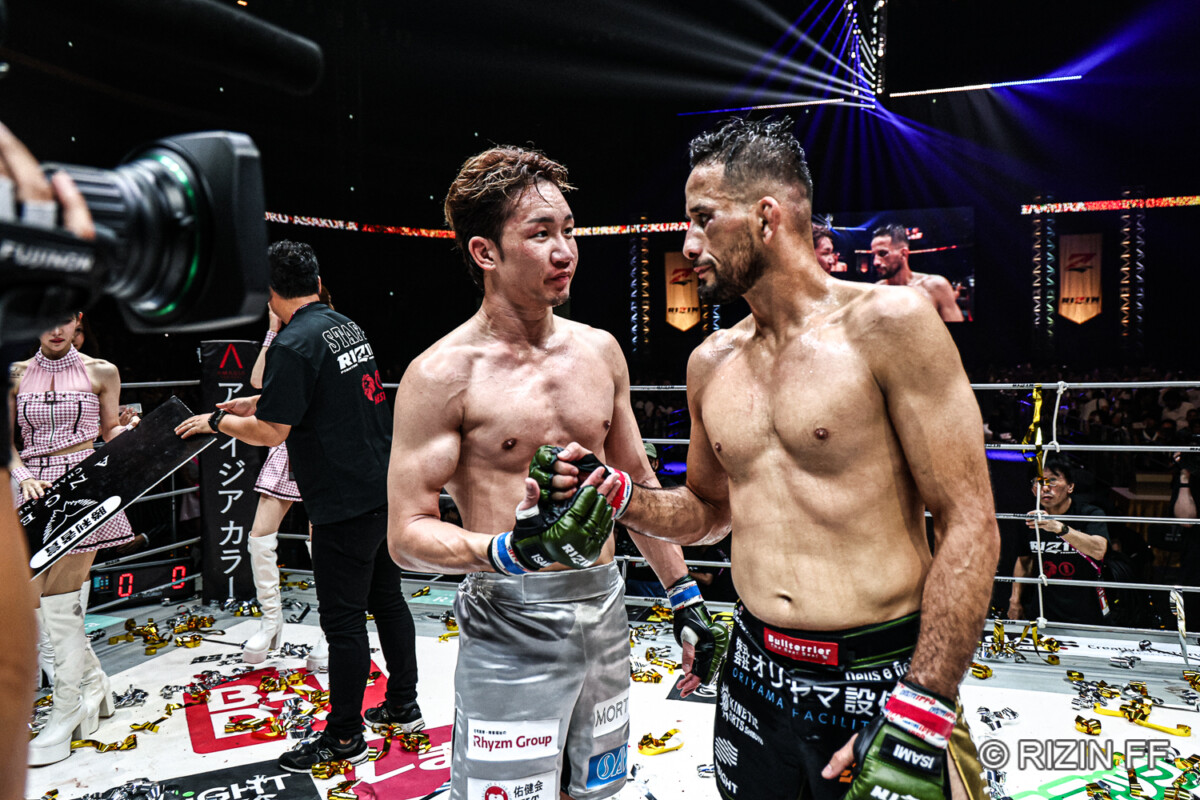 クレベルは判定結果に怒りを爆発させた(写真・RIZIN FF)