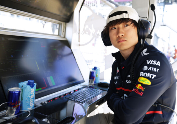 揺れる不振の角田裕毅の去就は？（写真・Getty Images / Red Bull Content Pool)