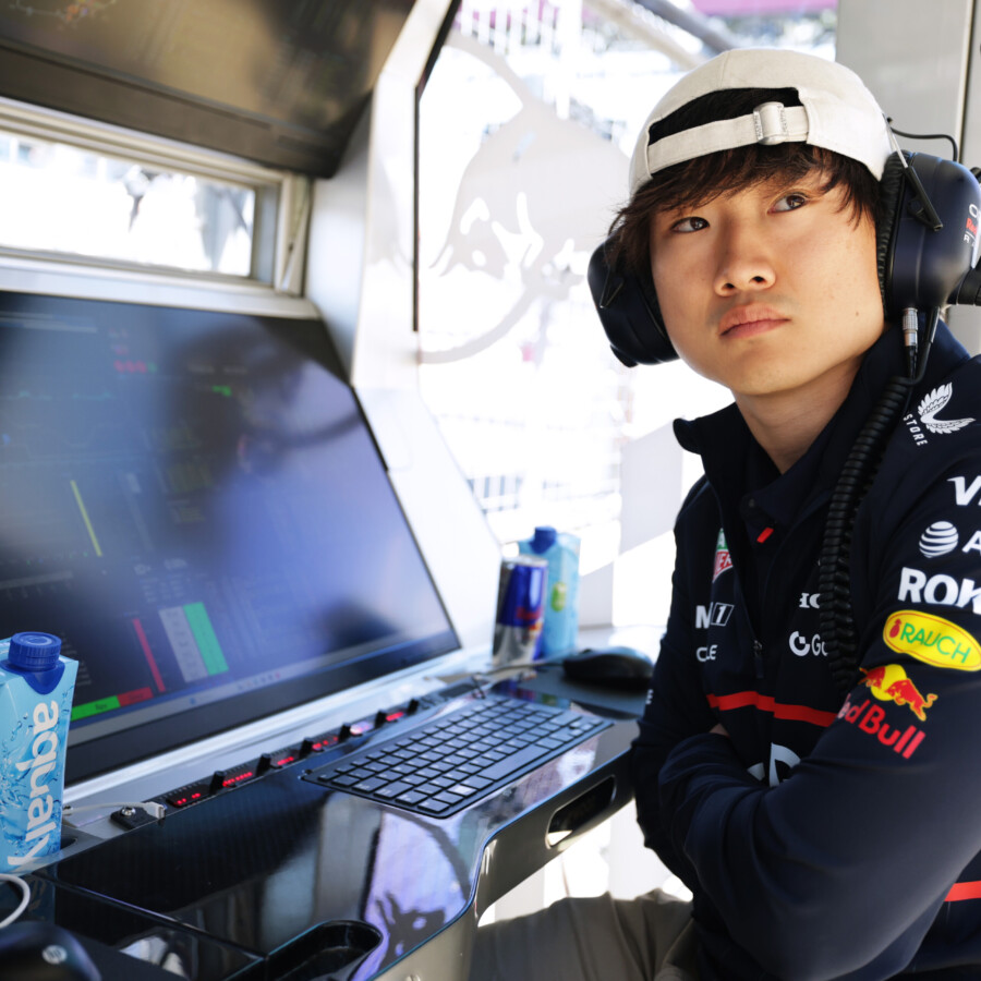 揺れる不振の角田裕毅の去就は？（写真・Getty Images / Red Bull Content Pool)