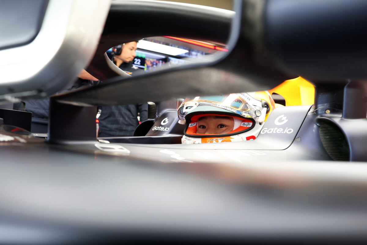 不振を脱却できない角田裕毅はこのままでは来季F1シートを失う可能性も(写真・Getty Images / Red Bull Content Pool)