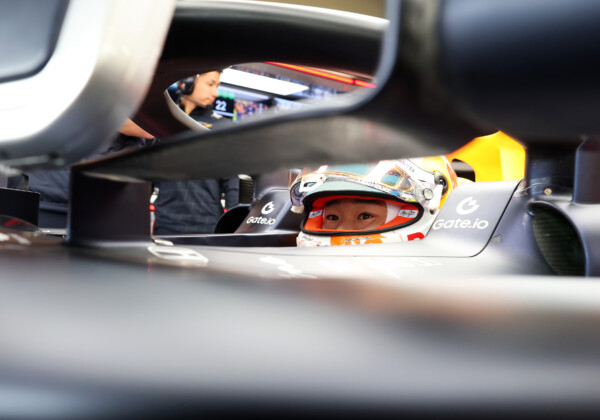 不振を脱却できない角田裕毅はこのままでは来季F1シートを失う可能性も（写真・Getty Images / Red Bull Content Pool)