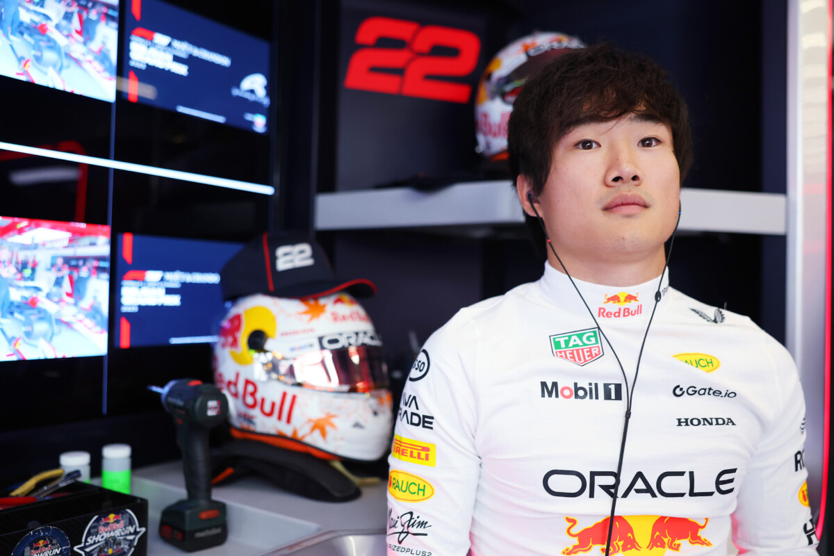 ベルギーGPのスプリント予選で角田裕毅は12番手に終わりSQ3進出を逃す（写真・Getty Images / Red Bull Content Pool)