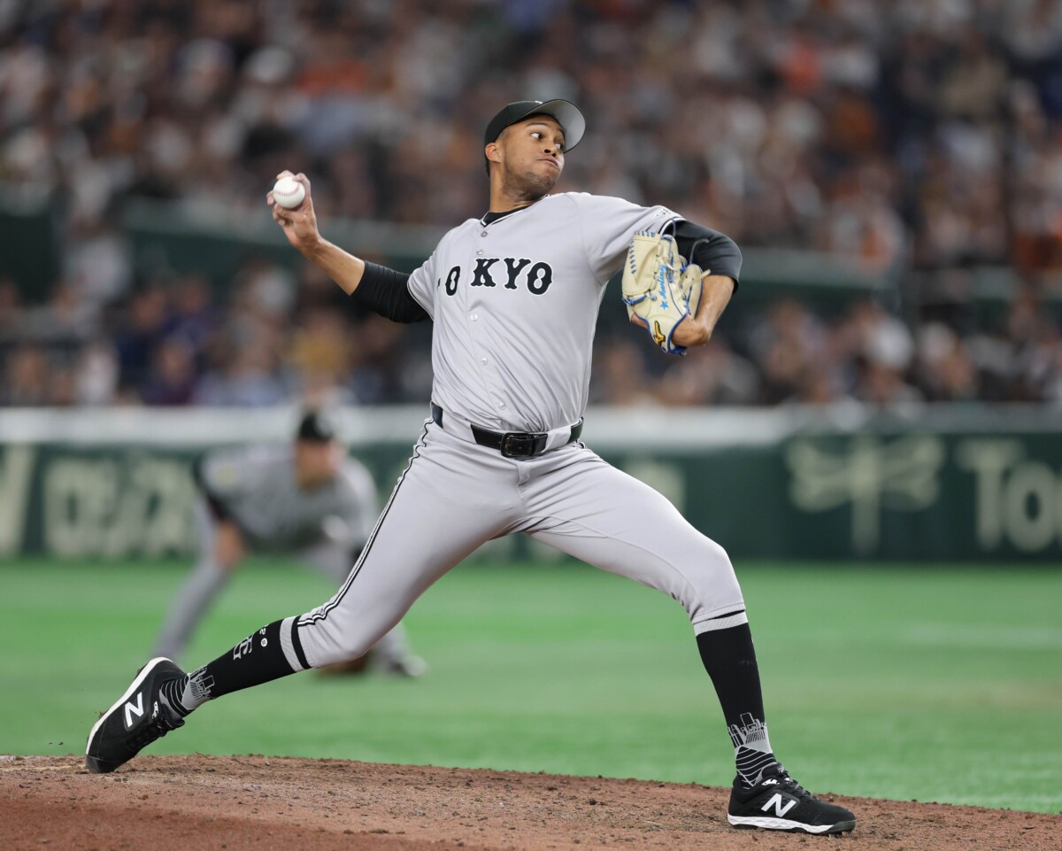 阪神が開幕31試合連続無失点のライデル・マルティネスを攻略してサヨナラ勝利を収めてた(写真:スポーツ報知/アフロ)