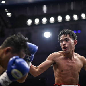 大橋ジムが誇る20歳の超ホープ、坂井優太が5試合連続ＫＯ勝利（写真・山口裕朗）