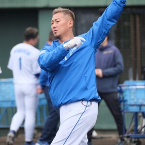 中日の中田翔が引退を発表（写真・黒田史夫）