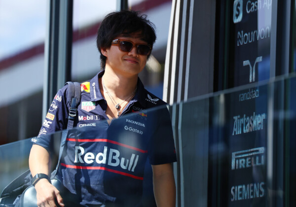 ハンガリーGPが開催されるブタペスト入りしたレッドブル角田裕毅（写真・Getty Images / Red Bull Content Pool)