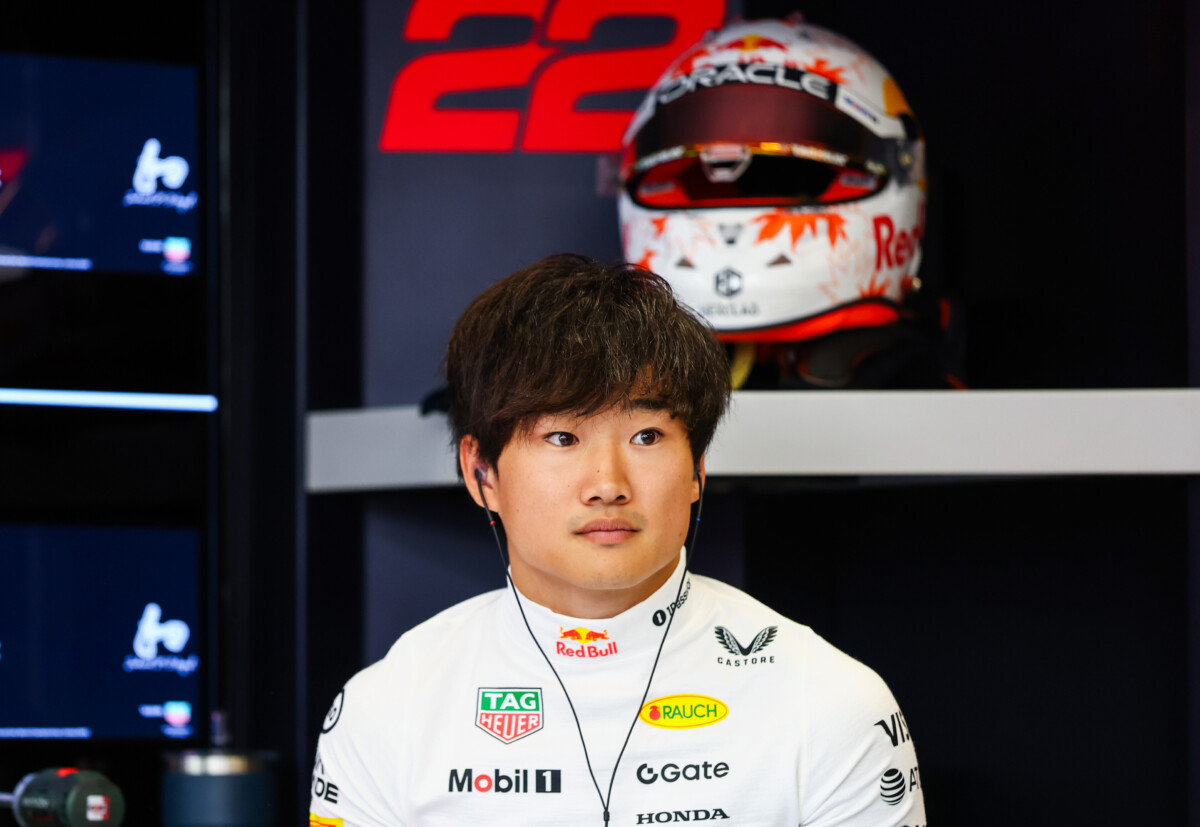 レッドブル角田裕毅がフリー走行2回目で7番手に食い込む健闘を見せた(写真・Getty Images / Red Bull Content Pool)